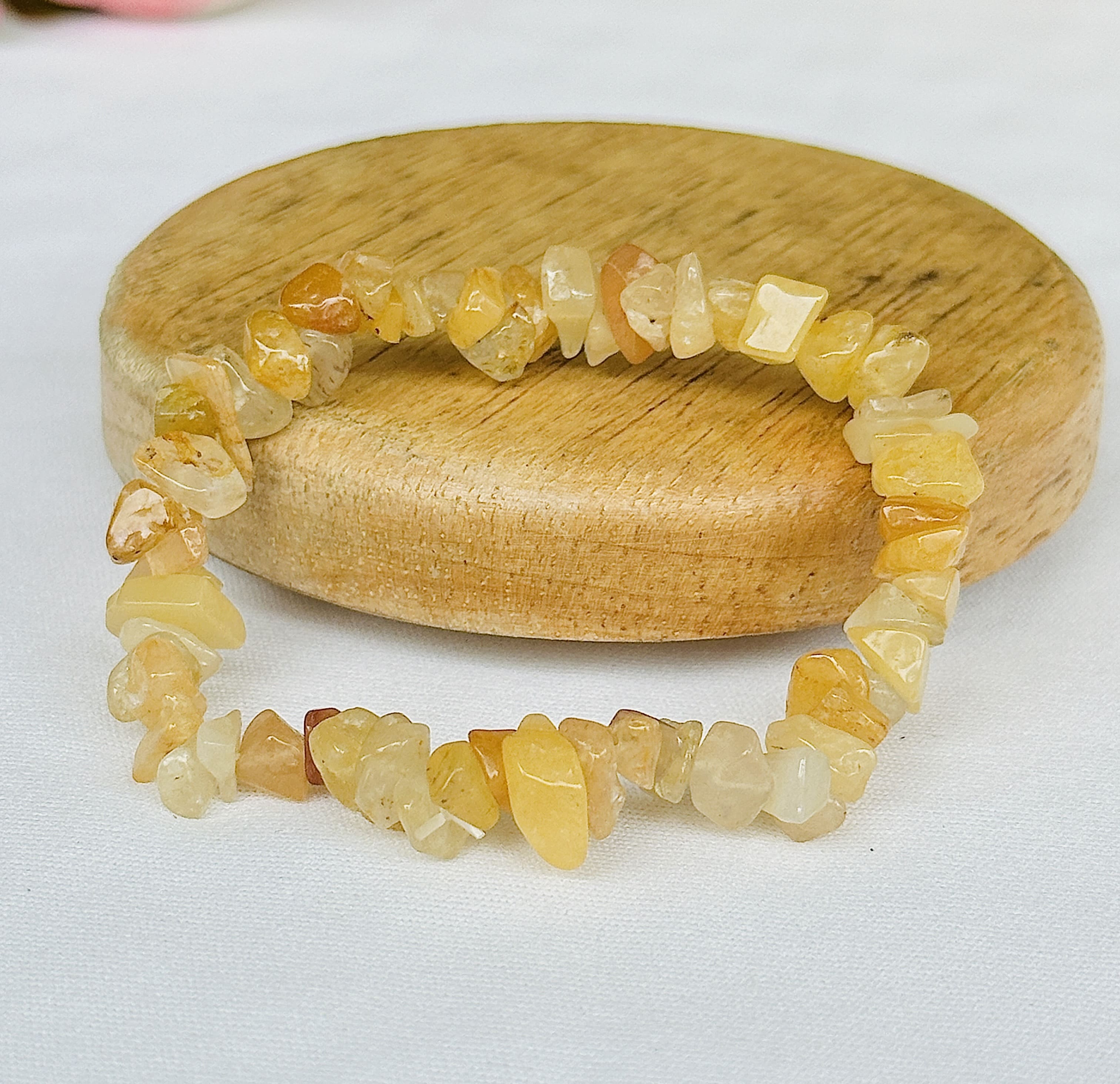 Yellow Aventurine Raw Bracelet